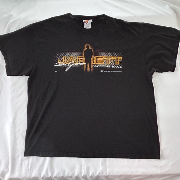 Winner's Circle Nascar 2003 Dale Jarrett Face the Race T shirt Black Size XXL - Picture 1 of 7
